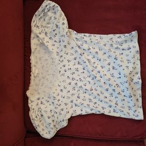 White Ladies T-Shirt Small From Pink Rose